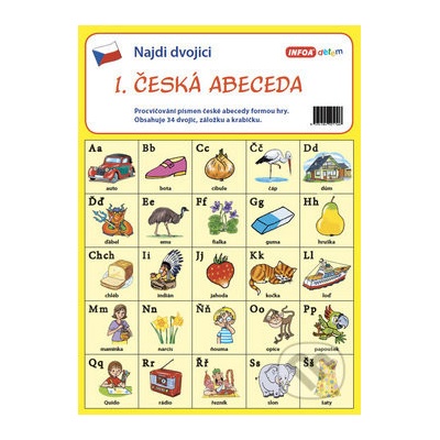 Najdi dvojici 1 Česká abeceda -
