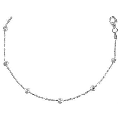 INFINITYSILVER Strieborný náramok s guľôčkami 170001917
