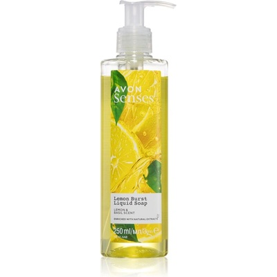 Avon Senses Lemon Burst освежаващ течен сапун 250ml