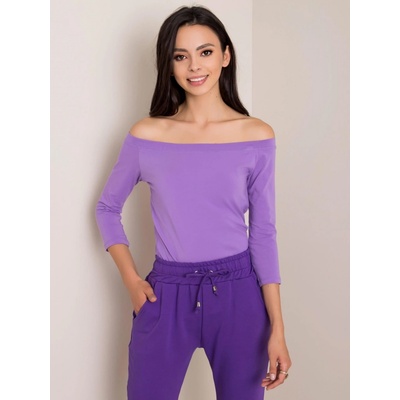 DÁMSKY TOP S ODHALENÝMI RAMENAMI RV BZ 4692.11 PURPLE