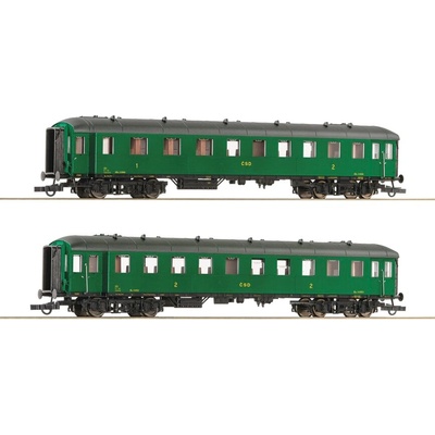 Комплект от 2 eкспресни вагони, CSD (6200037)