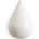Normann Copenhagen Закачалки Dropit малки бели 2 бр (331510)