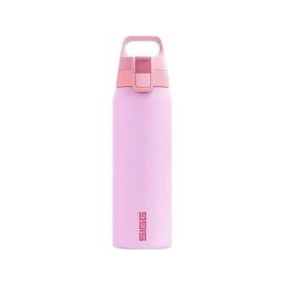 SIGG - Insulated drinking bottle - Thermos bottle Shield Therm One Multicolor Petal - carbonated drinks - leak-proof - dishwasher safe - BPA-free - 90% recycled stainless steel - pink - 0.75L - 6228.40