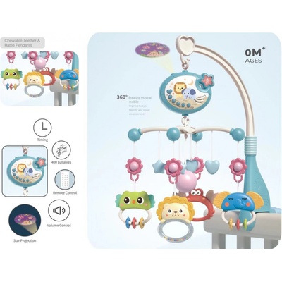 Kik s melodiemi prorojektorem a ovladačem modrý – Zboží Mobilmania