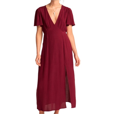Billabong Дамска рокля Billabong Women's Jet Set Dress - Cranberry (134-1479-0514)