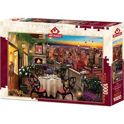 Art Puzzle Пъзел Art Puzzle от 1000 части - Вечеря в Ню Йорк, Дейвид М (5184)