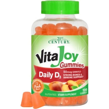 21st Century VitaJoy Daily D 50 mcg Gummies [120 желирани бонбони]