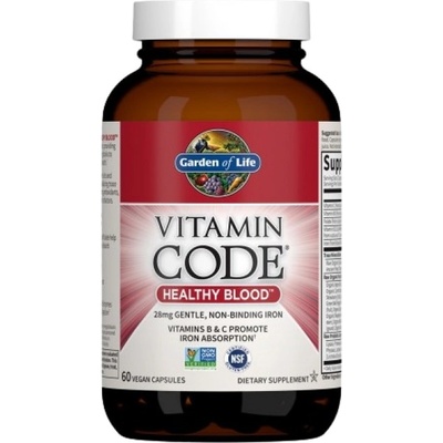 Garden of Life Vitamin Code | Healthy Blood [60 капсули]