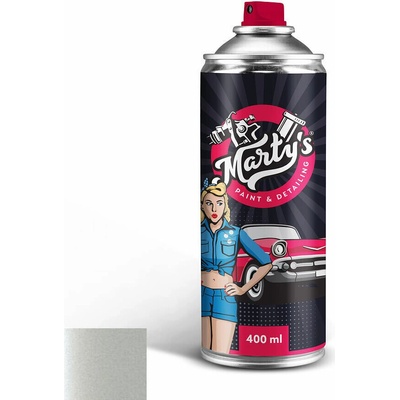 Marty's Autolak ve spreji Volkswagen VW L0K1 Oryx White 2ks/bal 400ml