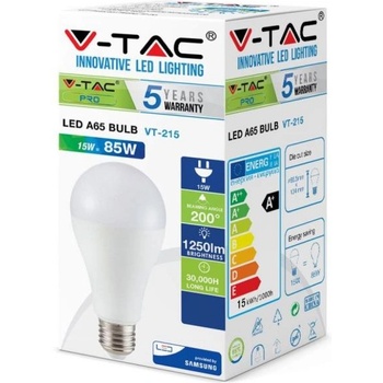 Image 1 of V-TAC E27 15W 3000K 1250lm 159