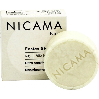 NICAMA Tuhý šampón Natural 60 g