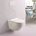 Inter Ceramic КОНЗОЛНА Т. ЧИНИЯ icc 4937 marble rimless И СЕДАЛКА slim ЗАБ. ПАДАНЕ МРАМОР (icc 4937 marble)