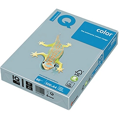 Mondi Цветна хартия за копирни машини IQ Color A/4 80 g пастелно ледено синьо OBL70 500 листа/пакет IQC480/P/OBL70 (IQC480/P/OBL70)