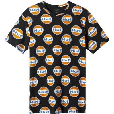 Huf IGNITE ALL OVER TEE black