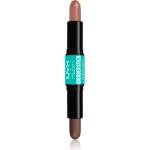 NYX Professional Makeup Wonder Stick Dual Face Lift двустранна контурираща писалка цвят 03 Light Medium 2x4 гр
