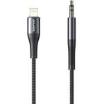 Awei Адаптер AWEI CL-116L Lightning/Jack 3.5szary, тъмносив (Awe000098)