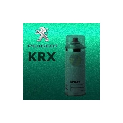 PEUGEOT KRX VERT BORA BORA metalická barva Sprej 400ml