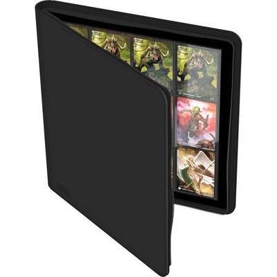 Ultimate Guard Album 12-Pocket QuadRow ZipFolio XenoSkin Black