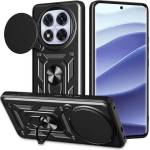 Tech-Protect Калъф с Предпазител за Камера и Стойка за Xiaomi Redmi Note 14 Pro 5G, Tech-Protect CamShield Pro Case, Черен (5906302361472)