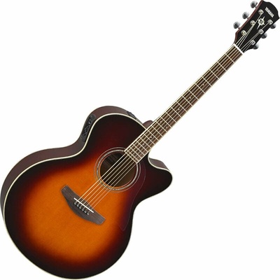 Yamaha CPX600 Old Violin Sunburst Електро-акустична китара Джъмбо