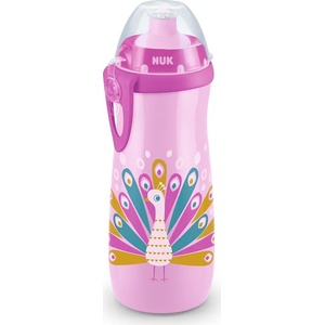 Nuk Шише Nuk - Sports Cup, Chameleon, 450 ml, розово (10255577) - baby