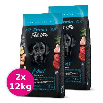 FITMIN Dog FOR LIFE Adult Large Breed 2x12kg