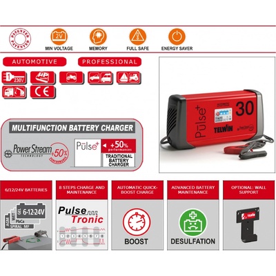 Telwin PULSE 30 6-12-24V 25A