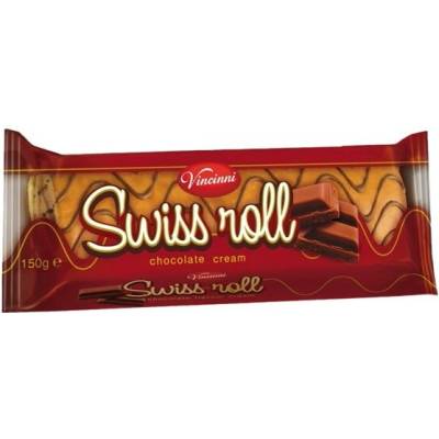Vincinni swiss roll čokoládový 150 g