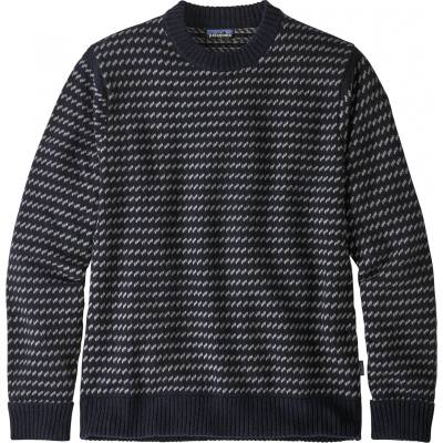 Patagonia Мъжки вълнен пуловер Patagonia Recycled Wool Sweater Jumper - Classic Navy (017-1268-0111)