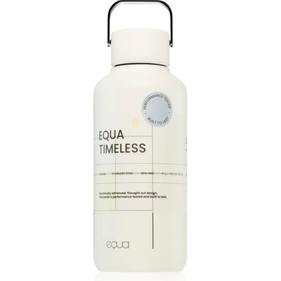 Equa Timeless fľaša na vodu z nehrdzavejúcej ocele malá farba Set Match 600 ml