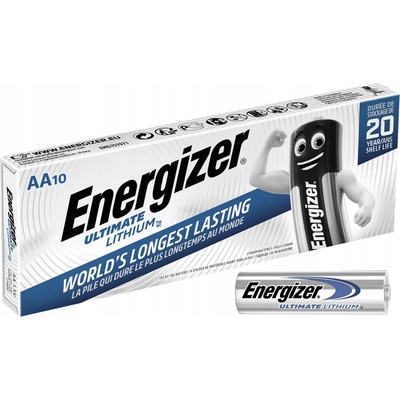 Energizer Ultimate Lithium AA 10ks 5597525 – Zboží Mobilmania