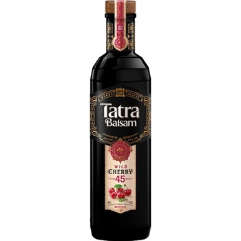 Tatra Balsam Wild Cherry 45% 0,7 l (čistá fľaša)