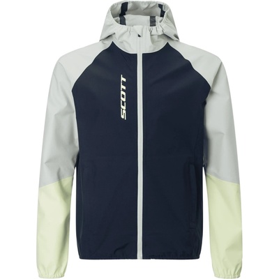 Scott Детско водоустойчиво яке Scott Kid's Jacket Explorair Light Dryo 2.5L Waterproof jacket - Dark Blue / Spray Grey (703-6969-0313)
