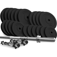 PHYSIONIC Vzpieračský set so závažím,hviezdicové zámky 108 kg