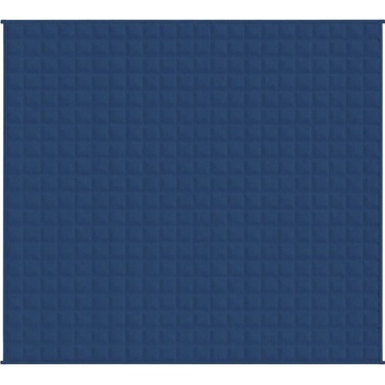 VidaXL deka polyester modrá 220x240