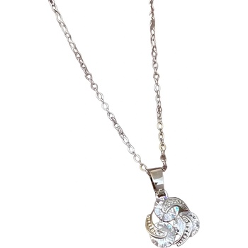 HARAHU Колие gr-23540 - Сребърен kp23540 (gr-23540)