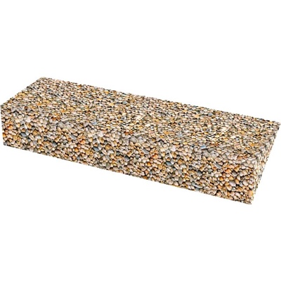 DITON Schodišťové stupně Velikost: 100 × 30 × 16,5, Varianta: Schodišťový stupeň 100 / 16,5 průběžný dunaj 10-16, Povrch: natur, vymývaný