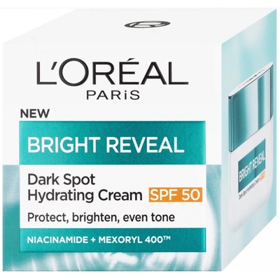 Loreal Paris Bright Reveal SPF 50 hydratační krém pro korekci tmavých skvrn 50 ml – Zbozi.Blesk.cz