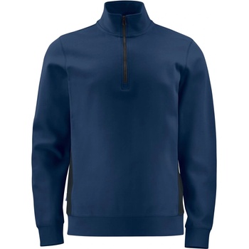 ProJob 2128 sweatshirt 1/Мъжки суитшърт с 2 ципа и 1/2 цип, удобен, син, xxl (64212800305)