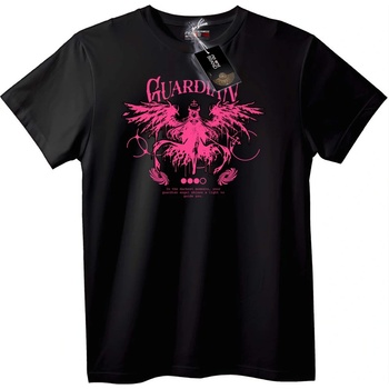 NOONEBRAND Тениска Пазещ ангел - 2XL, Black