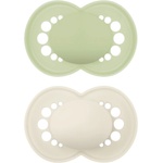 MAM Original 16m+ биберон Green/ Beige 2 бр