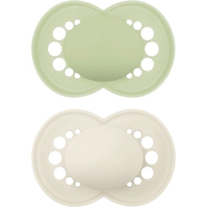 MAM Original 16m+ биберон Green/ Beige 2 бр