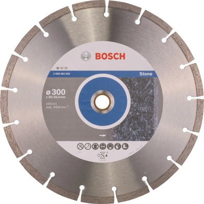 BOSCH Diamantový dělicí kotouč Standard for Stone 300 x 20/25,40 x 3,1 x 10 mm 2.608.602.602 2.608.602.602