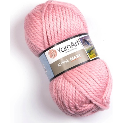 YarnArt Alpine Maxi Alpine Maxi: Alpine Maxi 673 růžová
