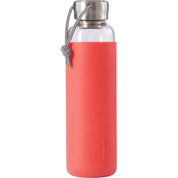 black+blum Бутилка за вода 600 мл, корал, стъкло, Black+Blum (BBGRWBM011)