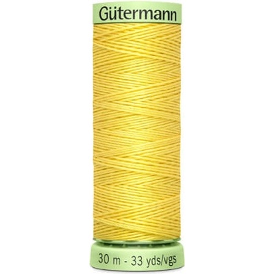 Nit PES Gütermann JEANS - extra silná 30 (30m) barva 852 - žlutá