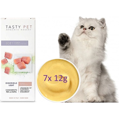 TASTY PET Vitamínový proteinový drink pro kočky s kuřecím 7 x 12 g