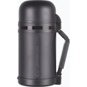 LIFEVENTURE TiV Widemouth Вакуумна колба 1000 ml тъмно сива