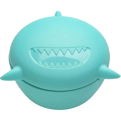 Melii Силиконова купичка с капак Melii - Shark, 350 ml (ML12800)
