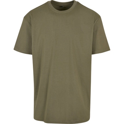 Build your Brand tričko BY 102 oversize krátký rukáv pánské COT56010255000-olive